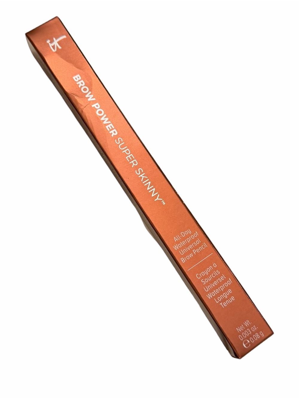IT COSMETICS Brow Power Super Skinny Pencil UNIVERSAL AUBURN Discontinued NEW